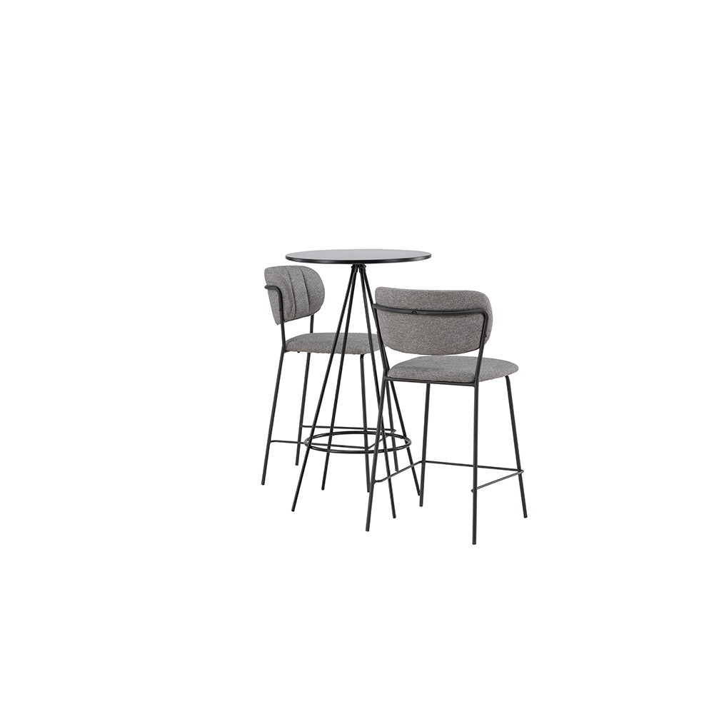 Matgrupp Venture Home Bistro Ø60 cm med 2 st Bell stolar