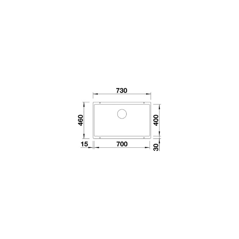 Diskho Blanco Subline 700 Silgranit Infino
