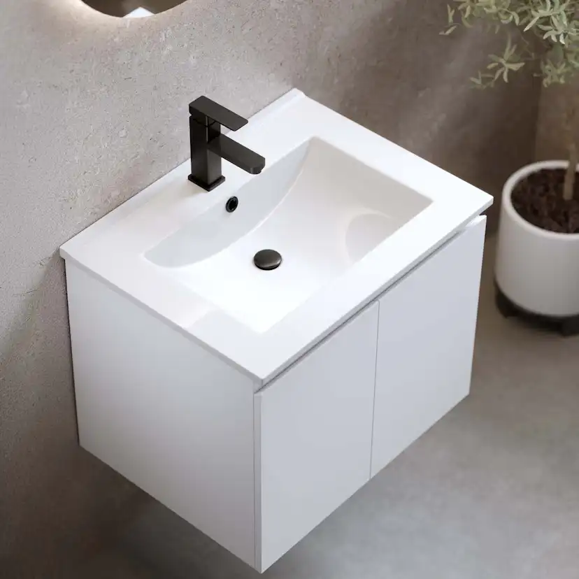 Tvättställsskåp Bathlife Smila med Tvättställ