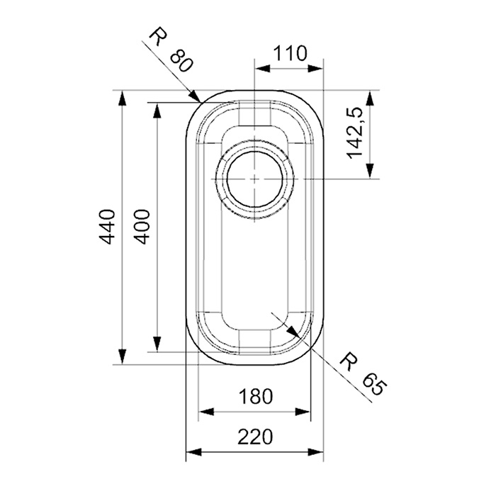 Diskho Decosteel IB 1840L