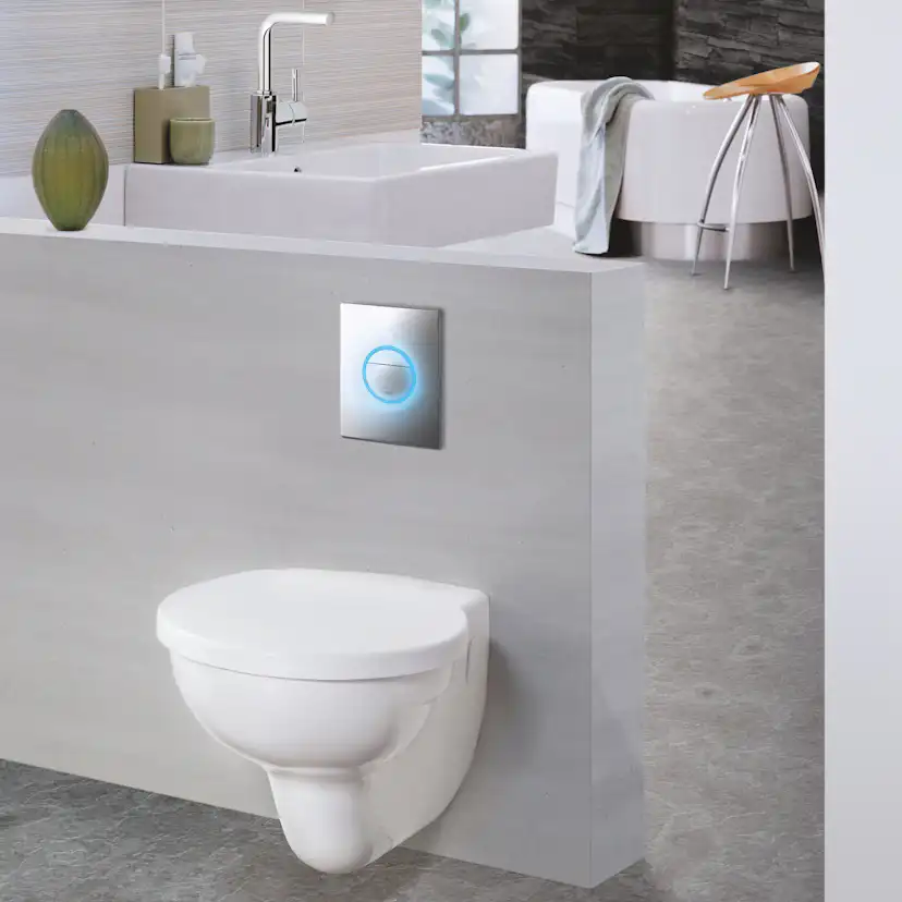 Spolknapp Grohe Nova Cosmopolitan Light med Belysning