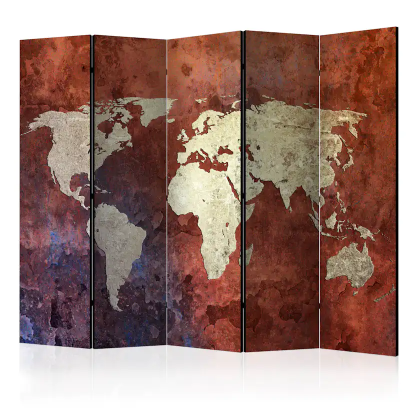 Rumsavdelare Arkiio Iron Continents II 225x172 cm