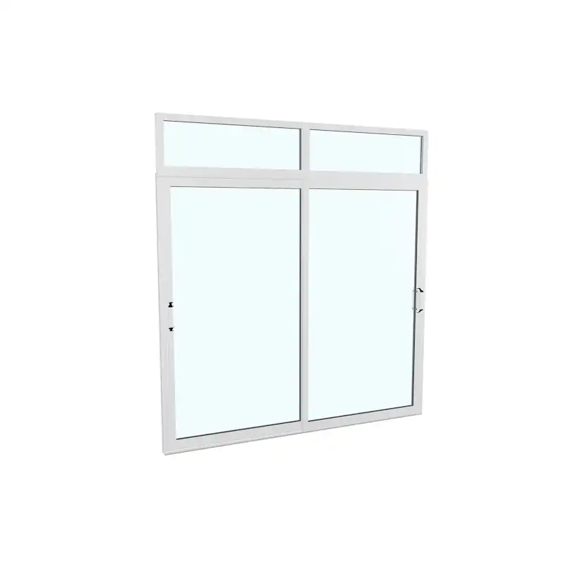 Skjutdörr med Överljus Landskap Robust Året Runt 2-del