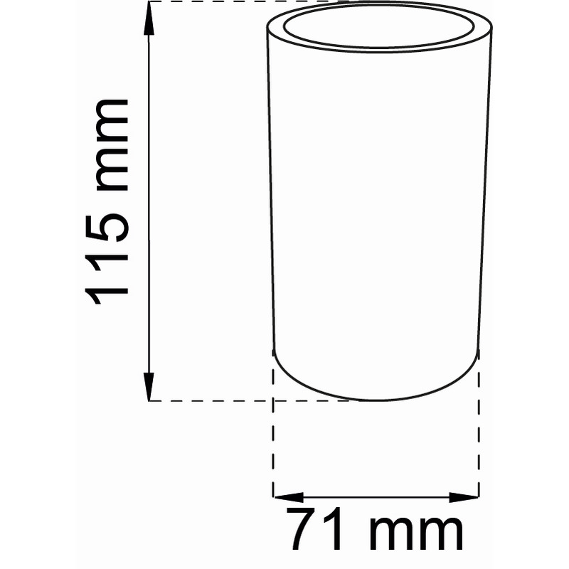 Tandborstmugg Habo Marble Marmor