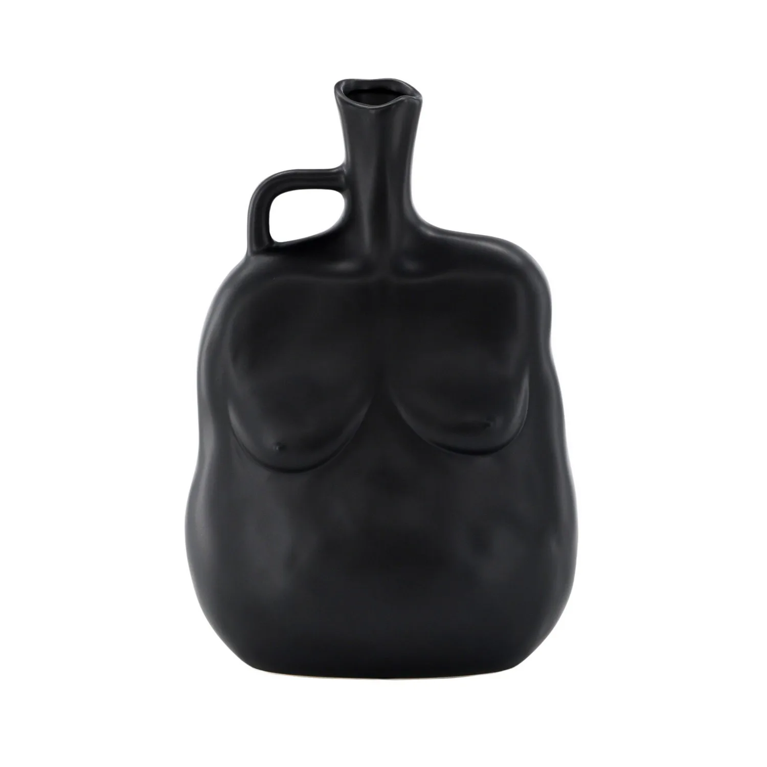 Conta Vase - Matte black - 17*10*25Hcm Svart