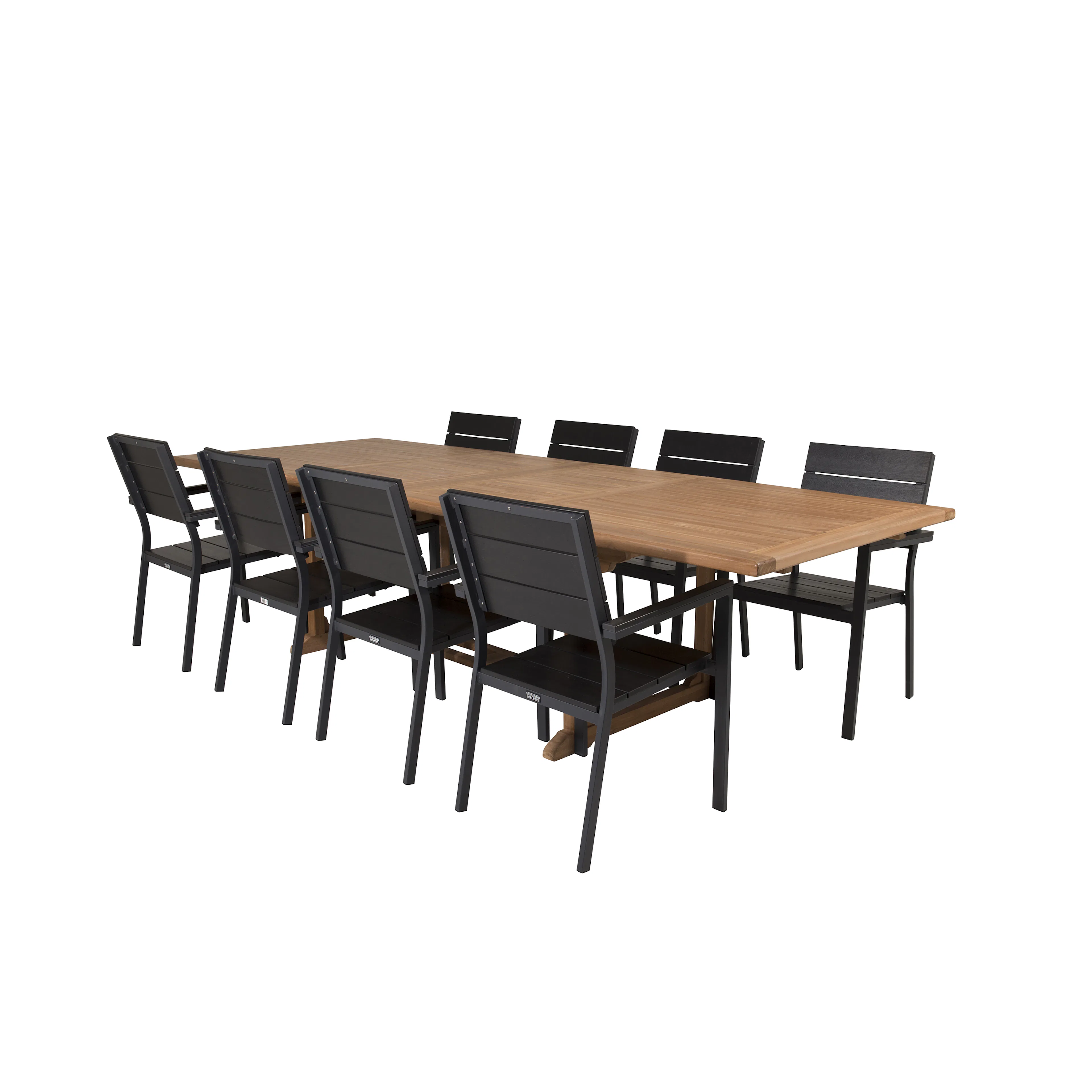 Matgrupp Venture Home Kiara 195/295 med 8 Lova Stolar