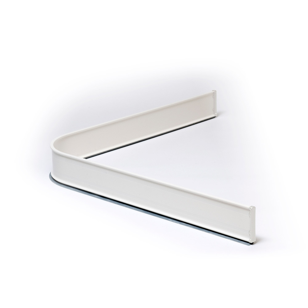 Duschsarg 90 x 90 cm , Vit Vit