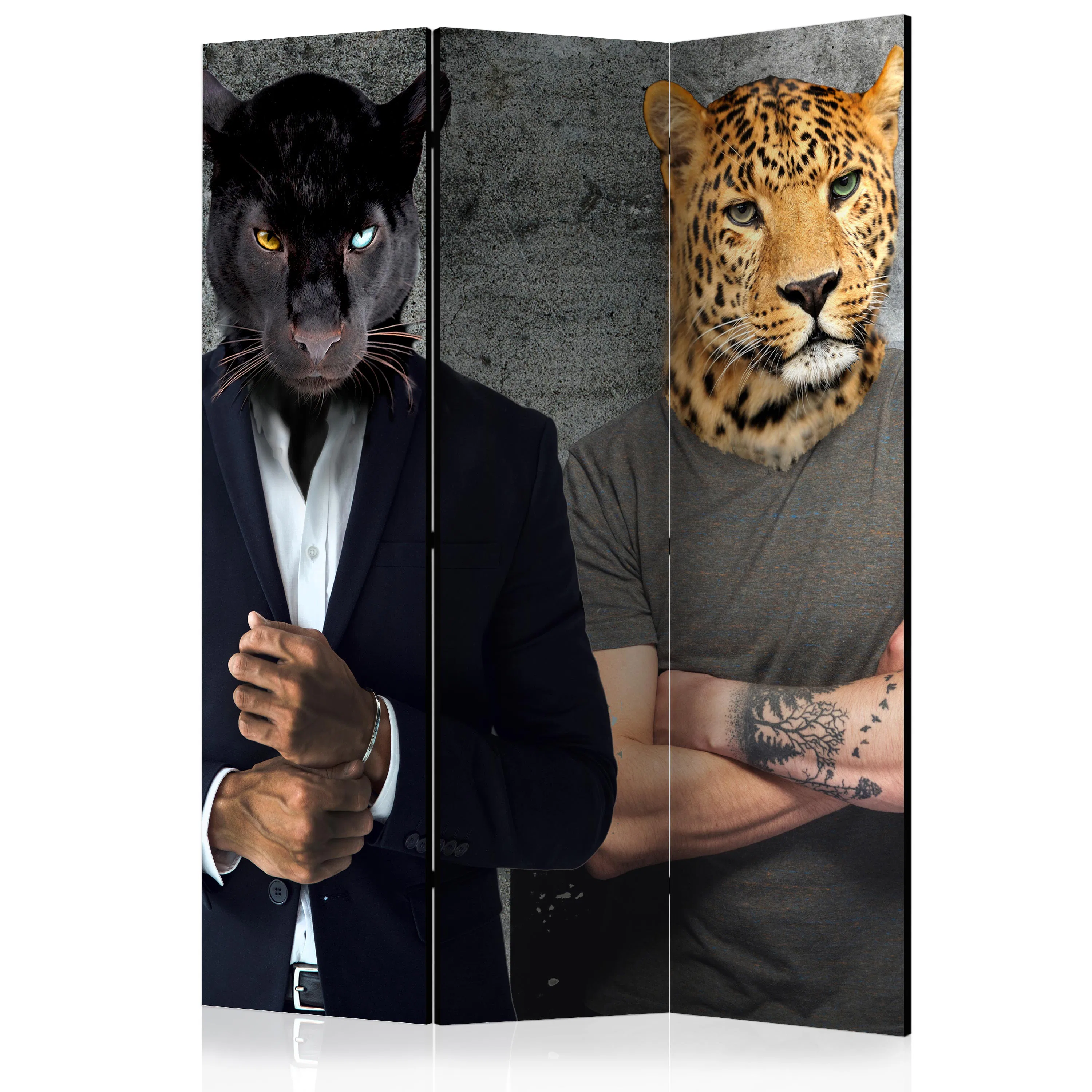 Rumsavdelare Arkiio Different Faces 135x172 cm