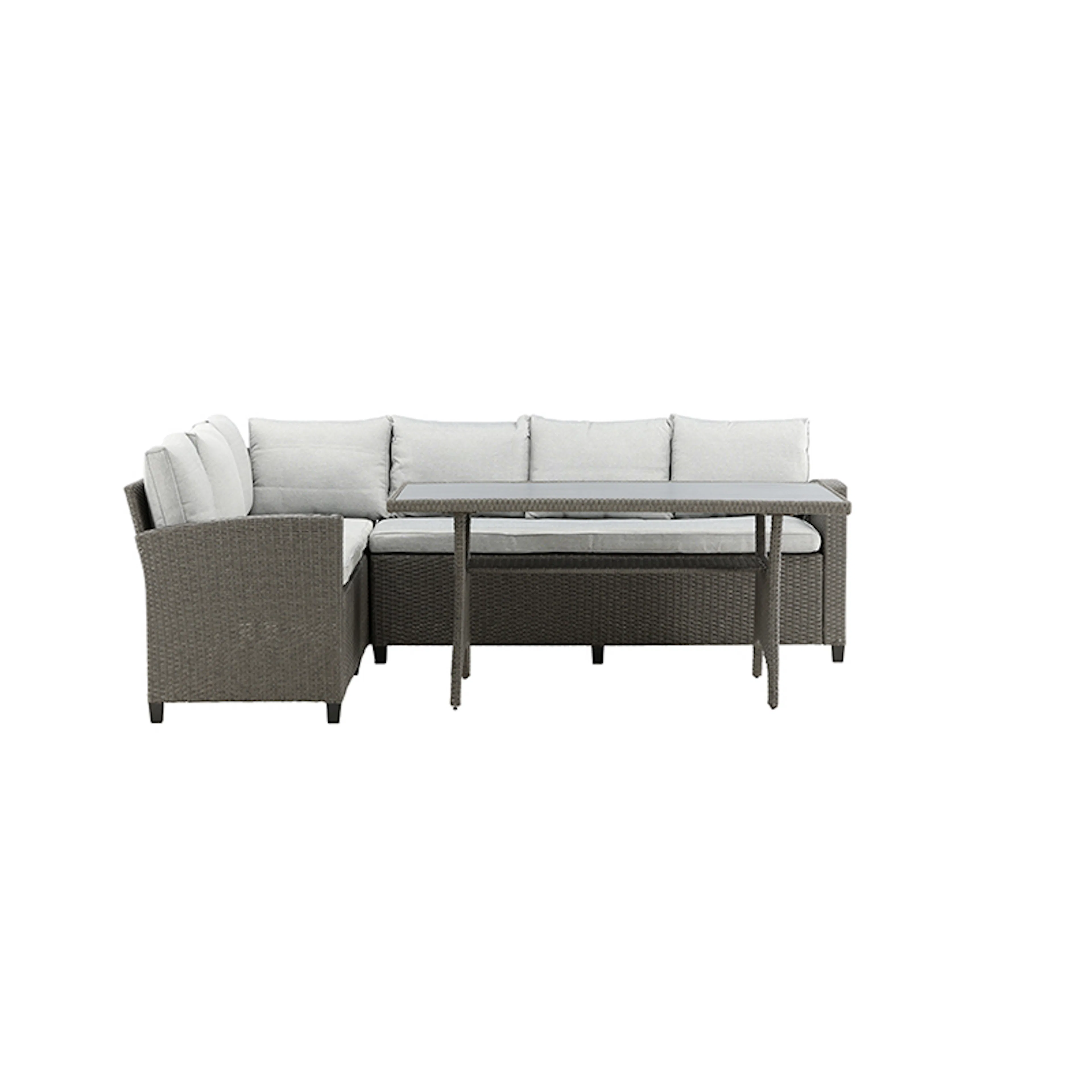 Brentwood Corner sofa - Grey/Grey - Ersätter 5810-025 Grå