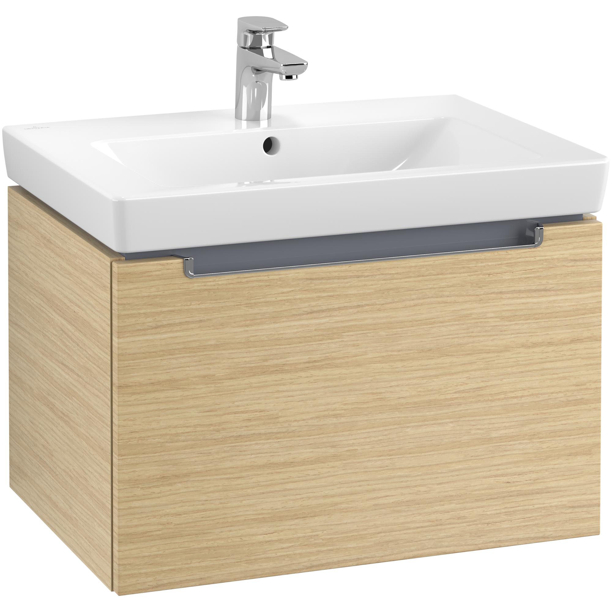 Tvättställsskåp Villeroy & Boch Subway 2.0 med 1 Låda