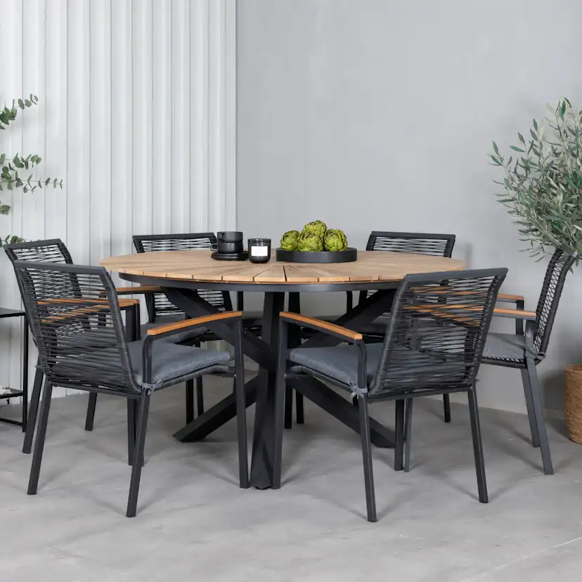 Matgrupp Venture Home Meya med 6 Douglas Matstolar