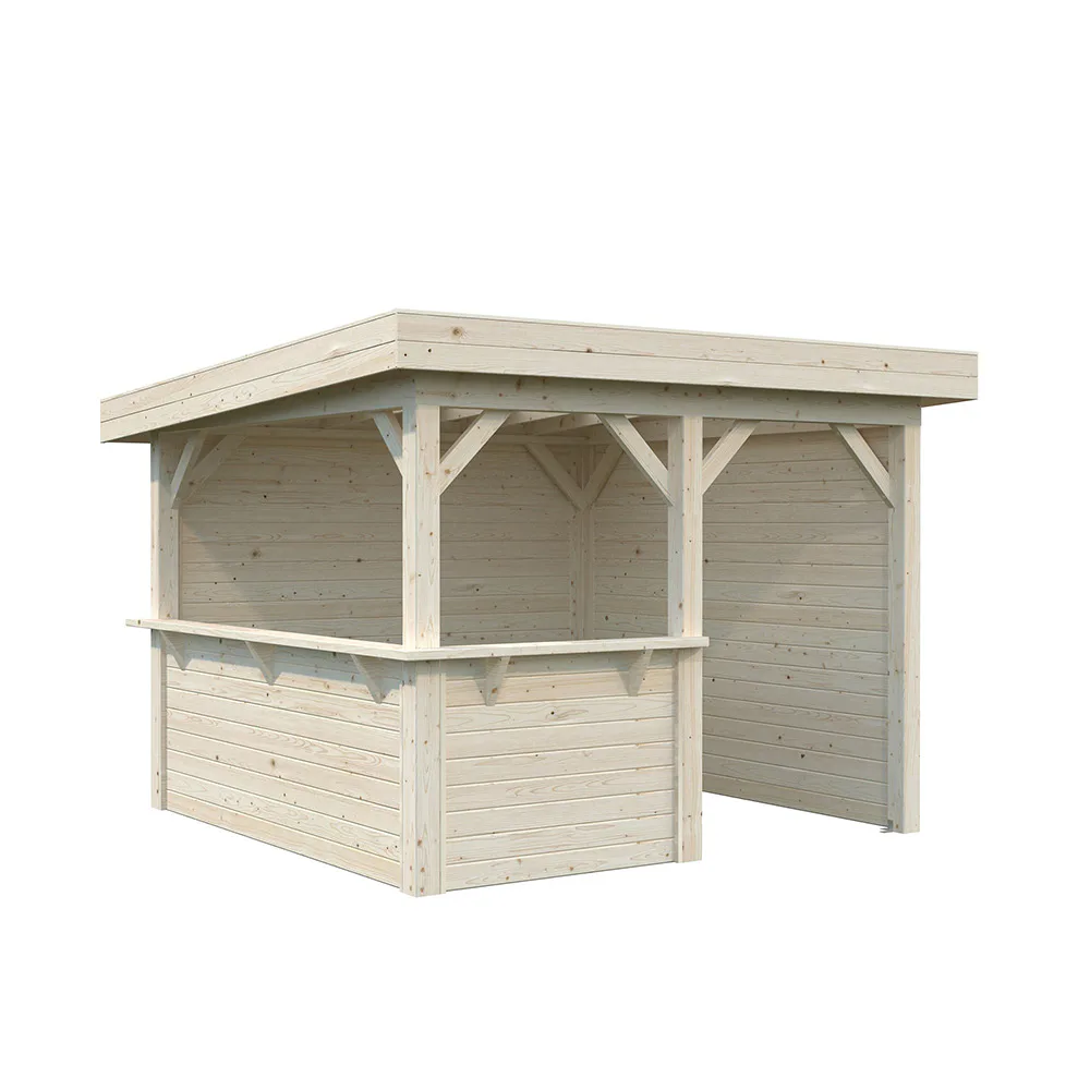 Paviljong Palmako Lenna 8,3 m2 Set 303 Behandling: Obehandlad