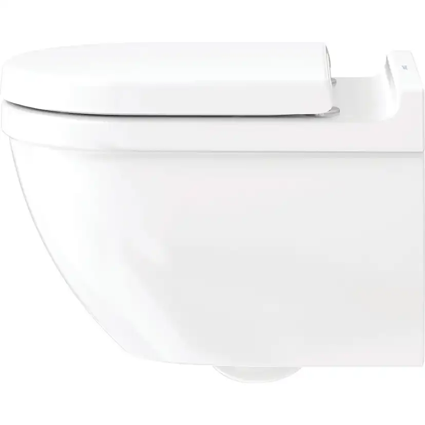 Vägghängd Toalettstol Duravit Starck 3 252709 Rimless utan Toalettsits