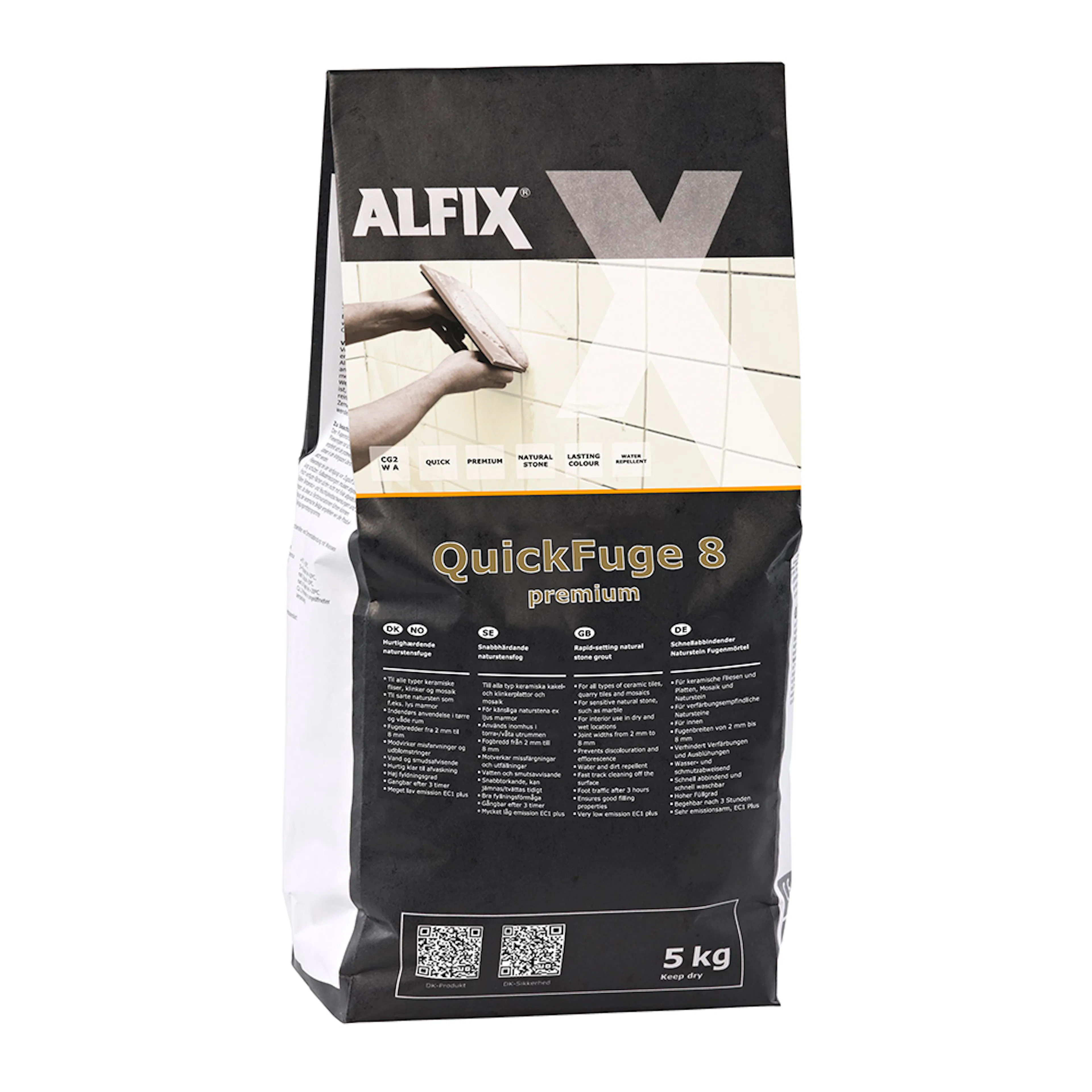 QuickFuge 8 premium Vit 5 kg Vit