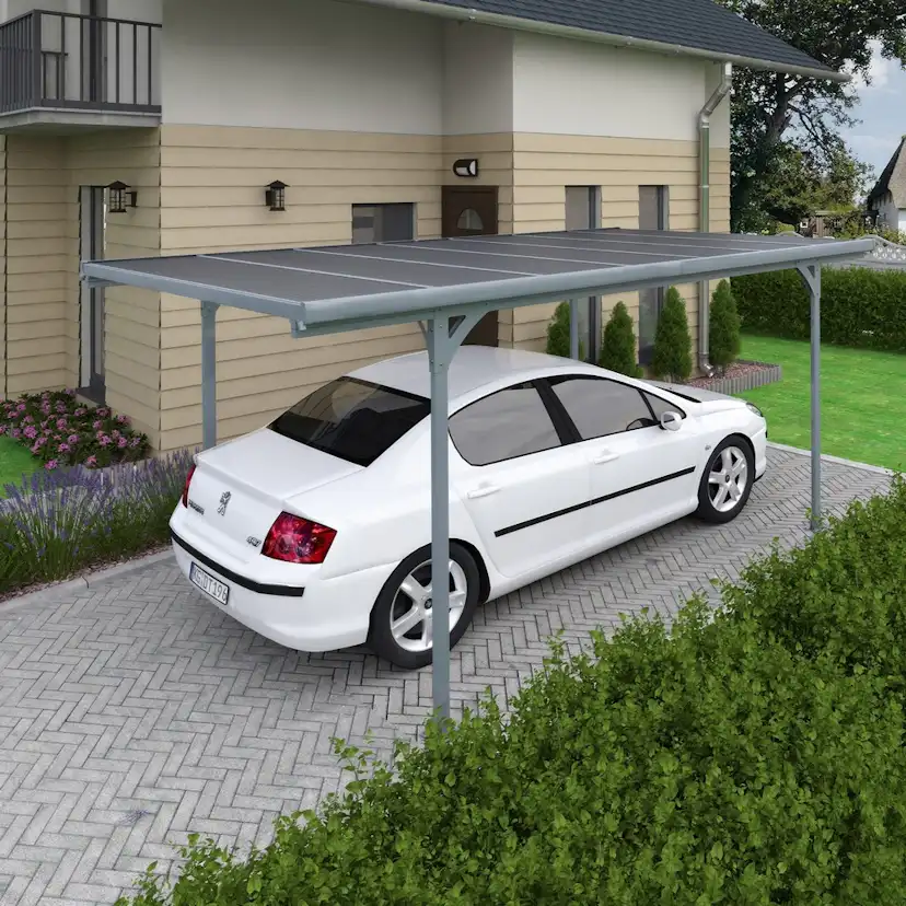 Carport Canopia by Palram Verona 5000 Grå Höjd 218cm