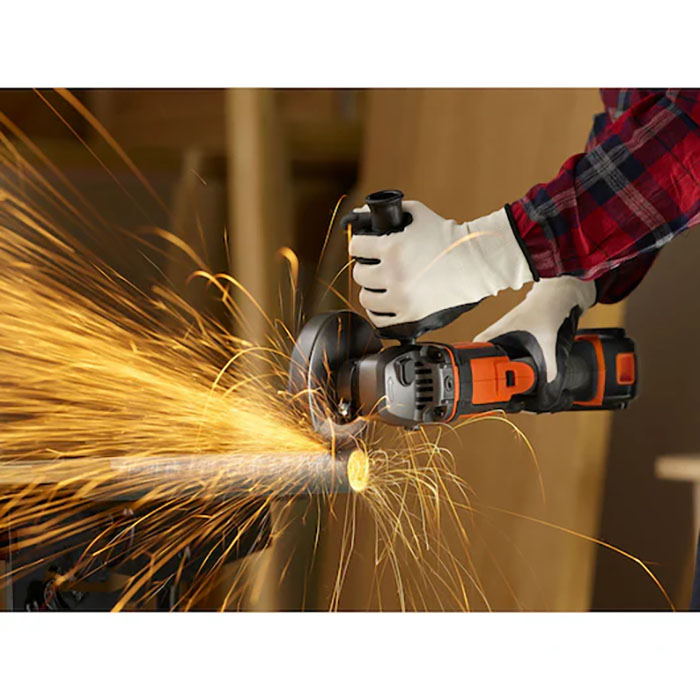 Vinkelslip Black & Decker BCG720N 18V Utan Batteri