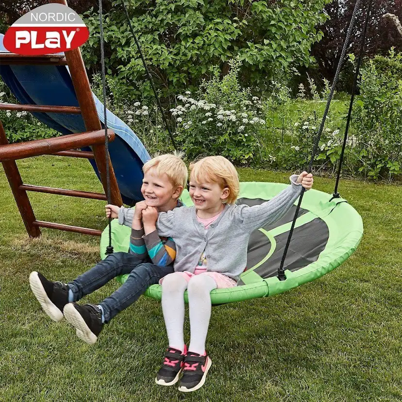 Gunga Nordic Play Kompisgunga Grön/Svart Ø110cm