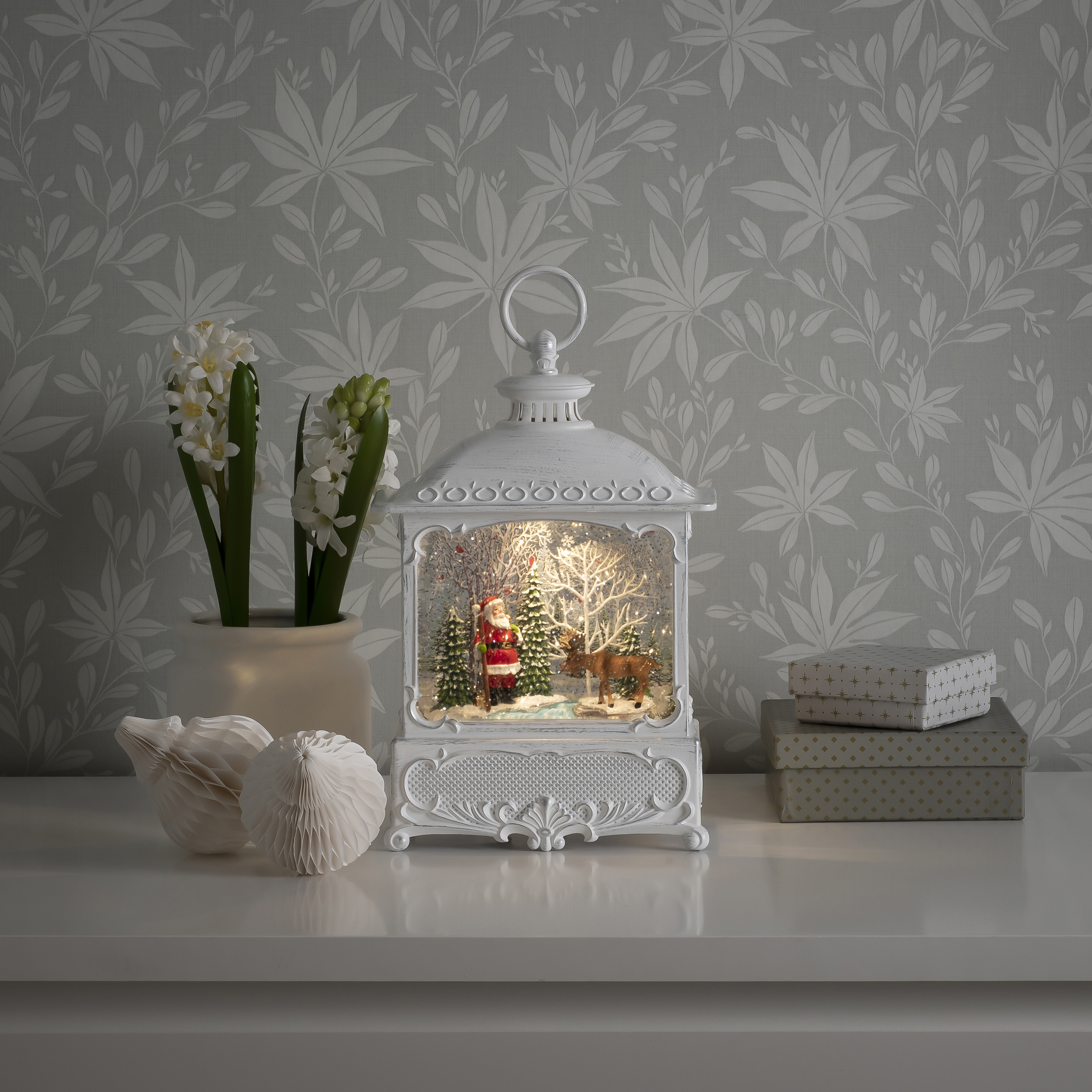 Juldekoration Gnosjö Konstsmide Tomte med Älg