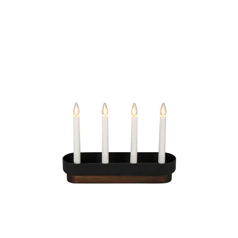 Adventsljusstake Gnosjö Konstsmide 4 LED
