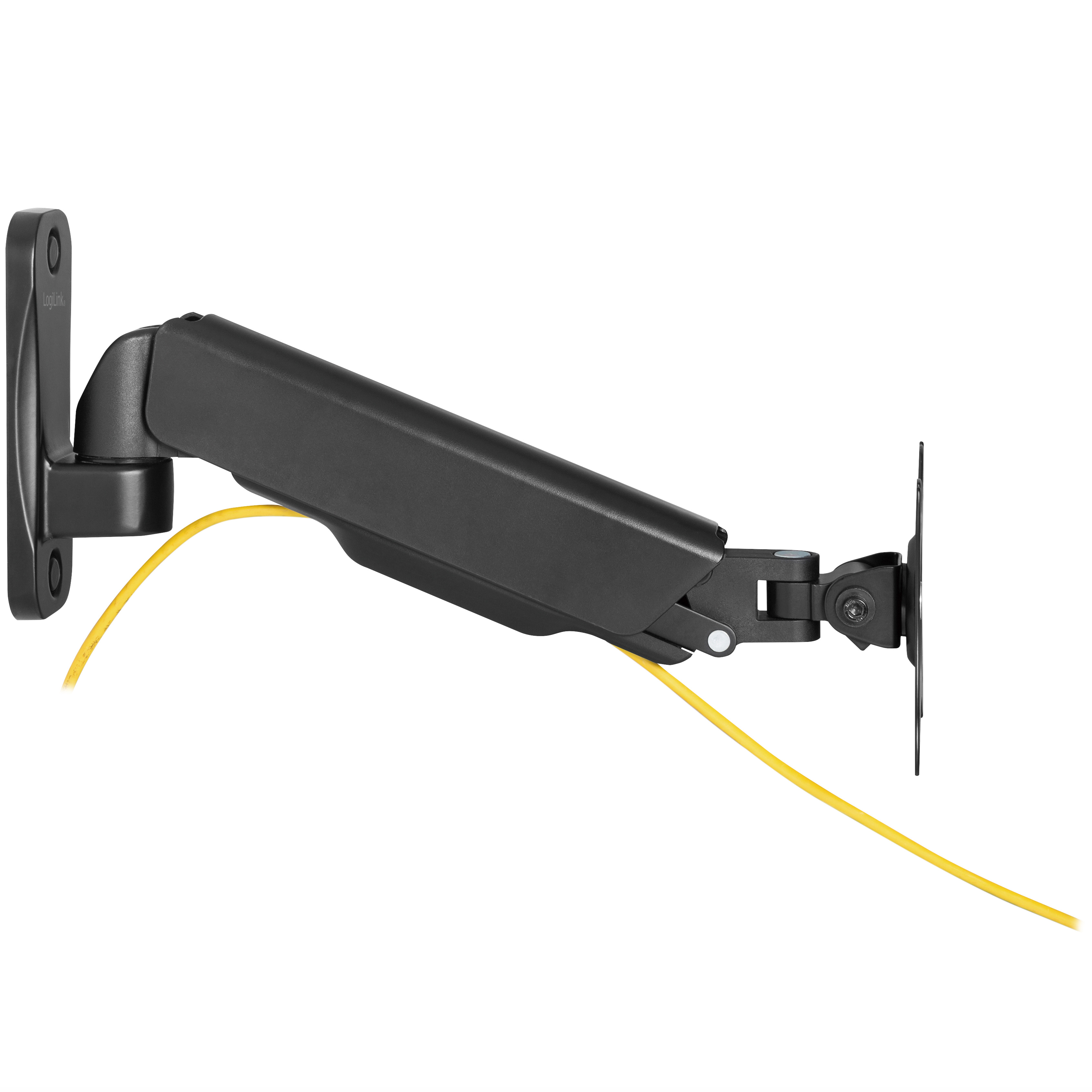 Monitorarm LogiLink Väggfäste 17-32 tum Gasfjädrad 260 mm