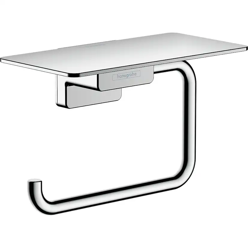 Toalettpappershållare Hansgrohe AddStoris 41772 med Hylla
