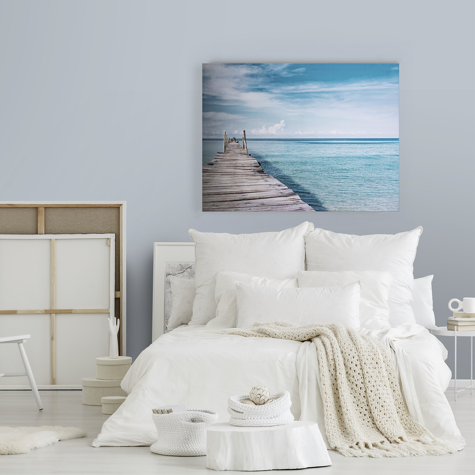 Tavlor Art for the Home Hav Flerfärgad 75x100 cm