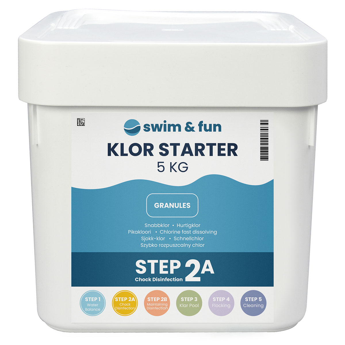 Snabbklor Swim & Fun Stabiliserat