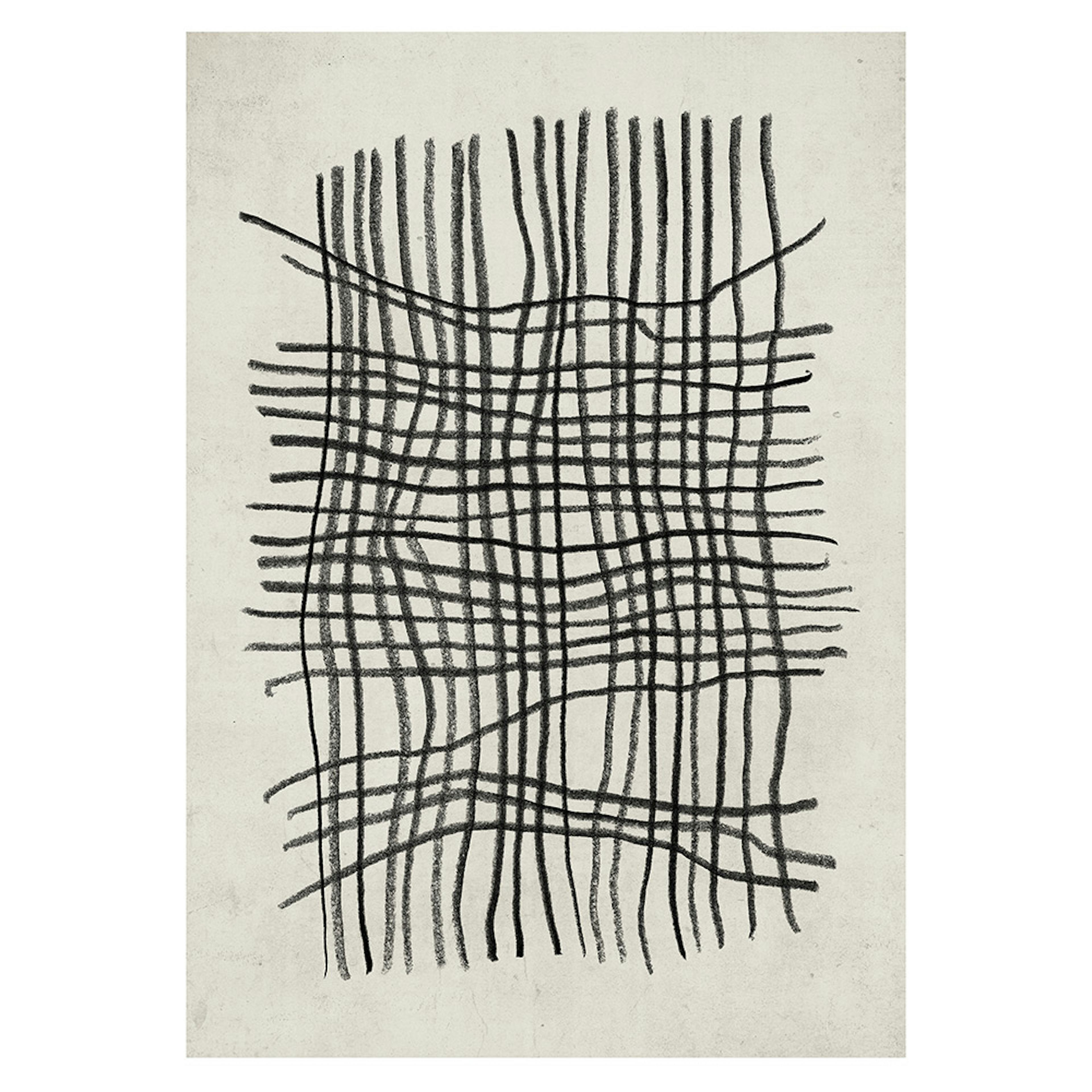 Posters Venture Home Linework Beige/svart