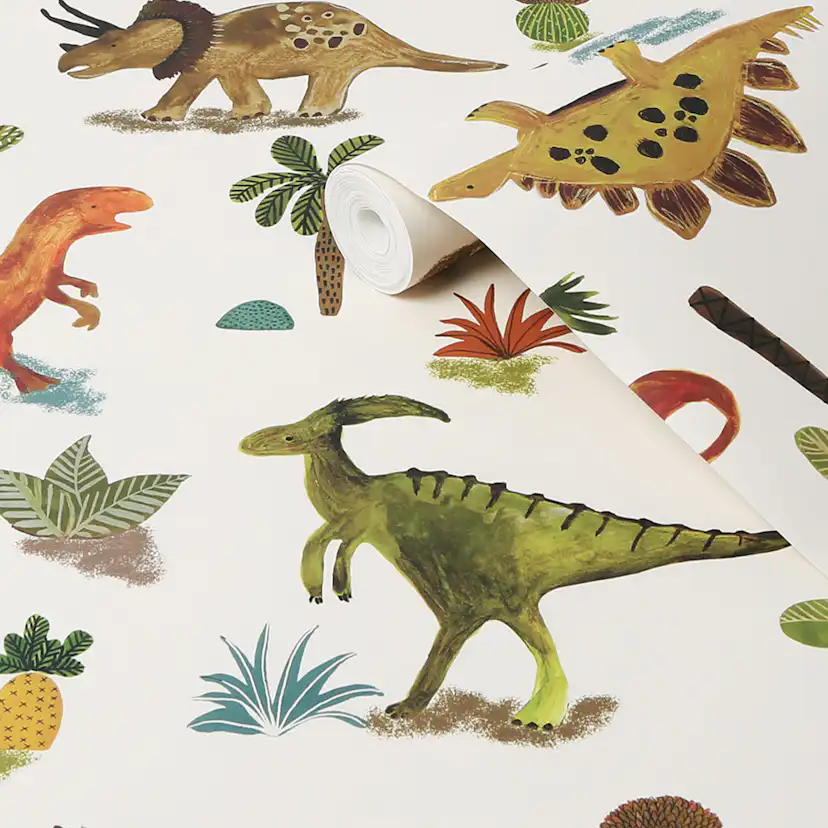 Tapet NEXT Prehistoric Dinosaur & Friends Natural