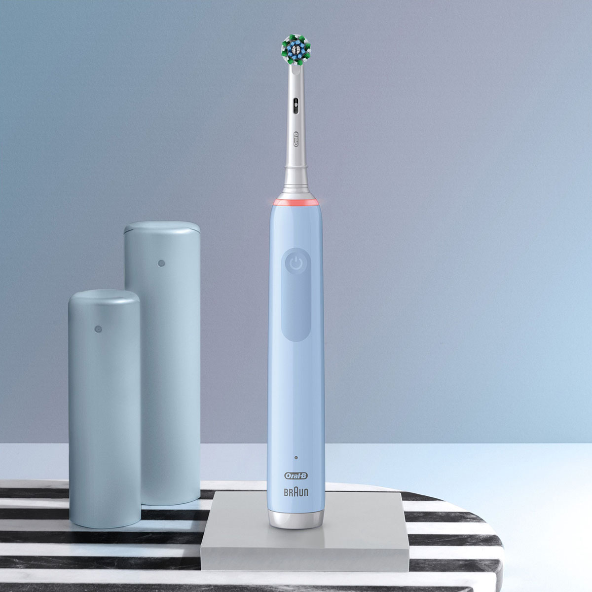 Eltandborste Oral-B Pro3 + Extra Refill
