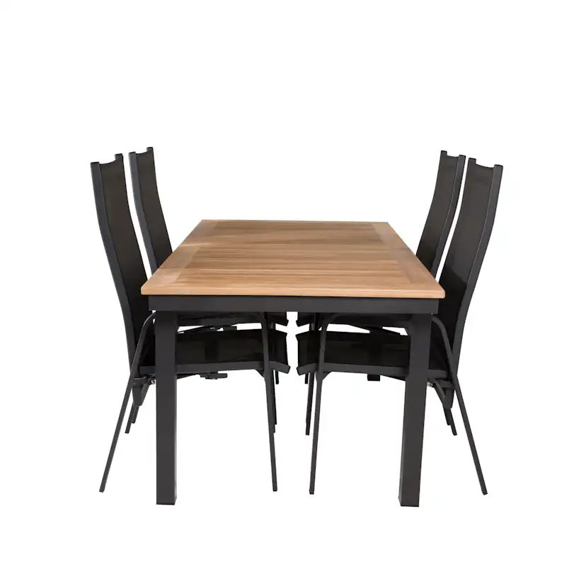 Matgrupp Venture Home Perla 160/240 med 4 Copacabana Stolar