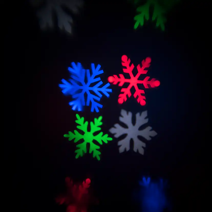 LED-lampa Gnosjö Konstsmide Snöflinga LED