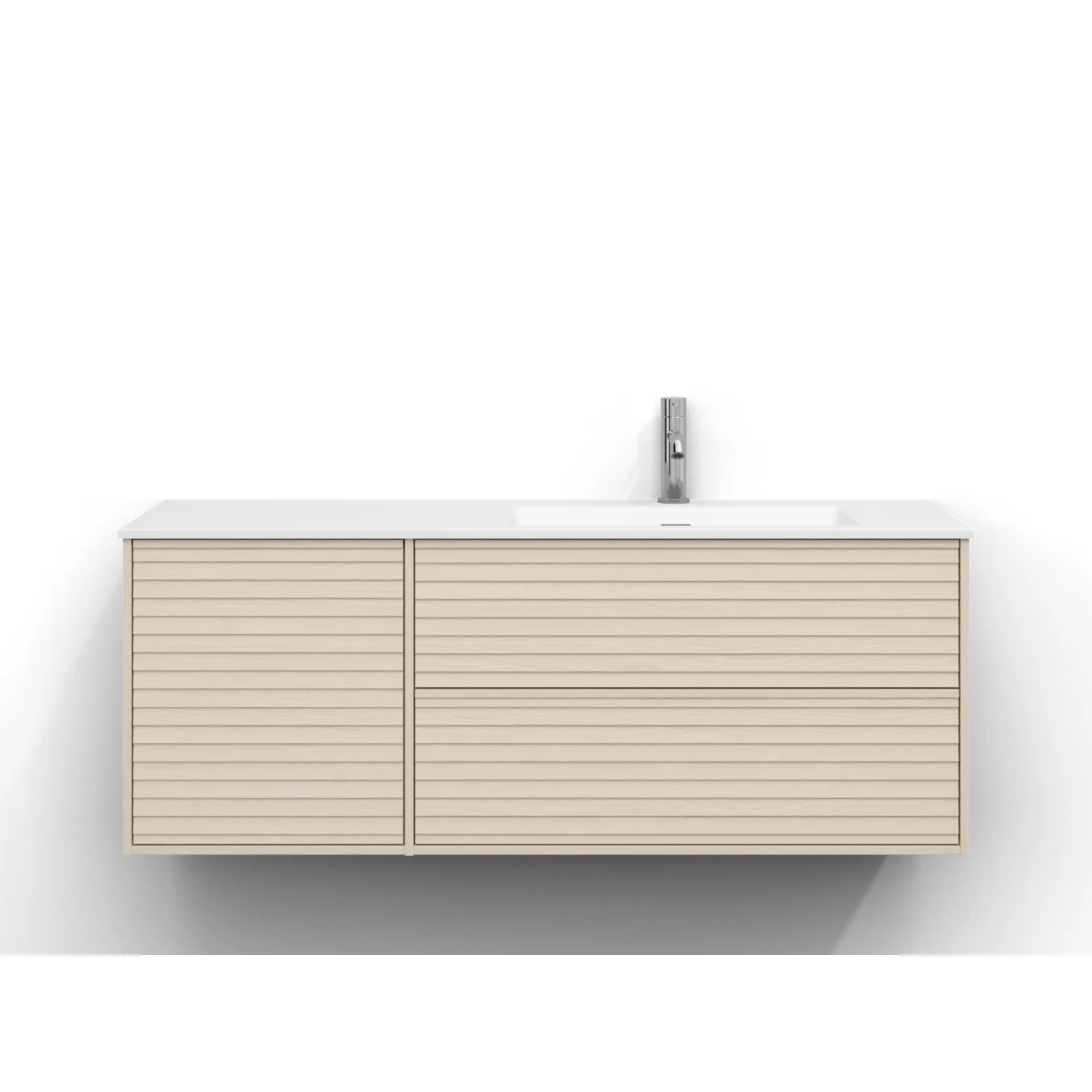 Tvättställsskåp Svedbergs Epos 120x45 med 2+1 Lådor