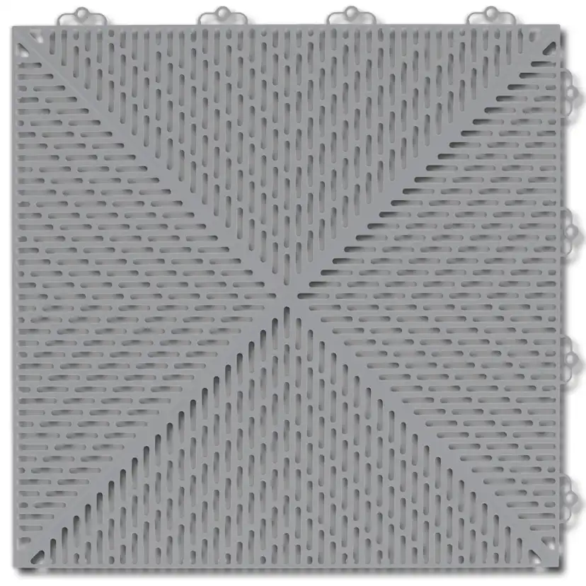 Golvplatta Bergo Unique Stone Grey Golvtrall i Plast