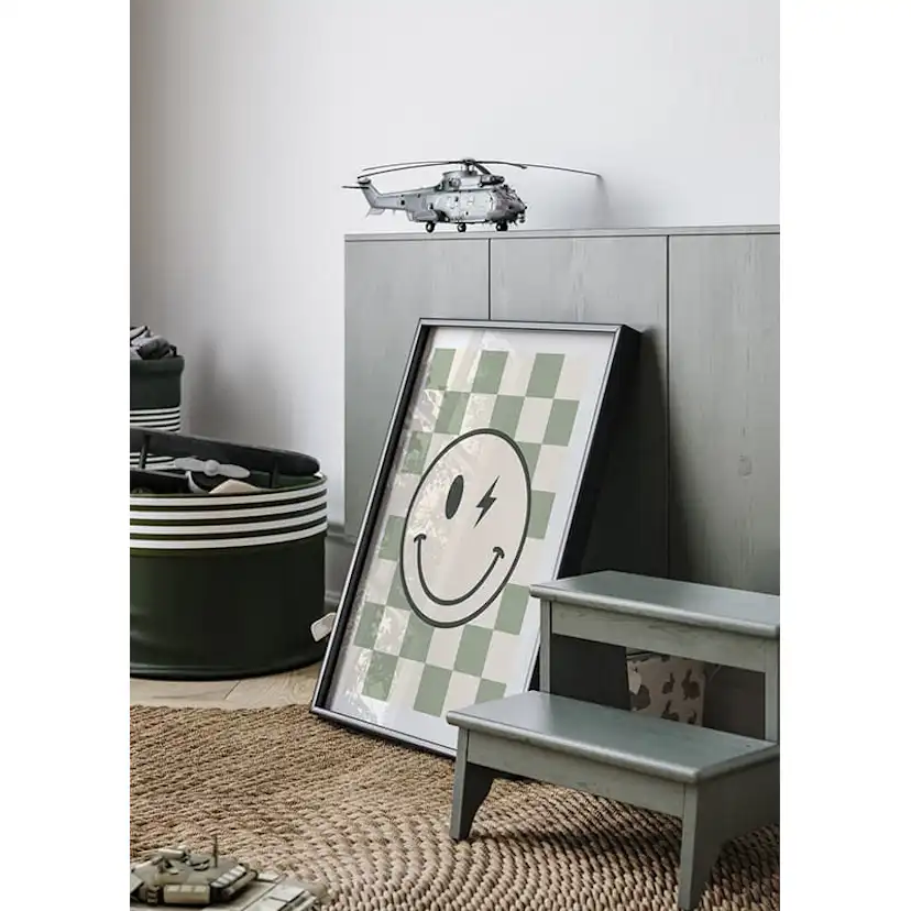 Poster Gallerix Green Smiley Flash