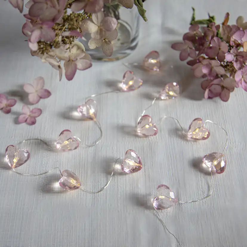 Ljusslinga Star Trading Valentine LED Batteridriven
