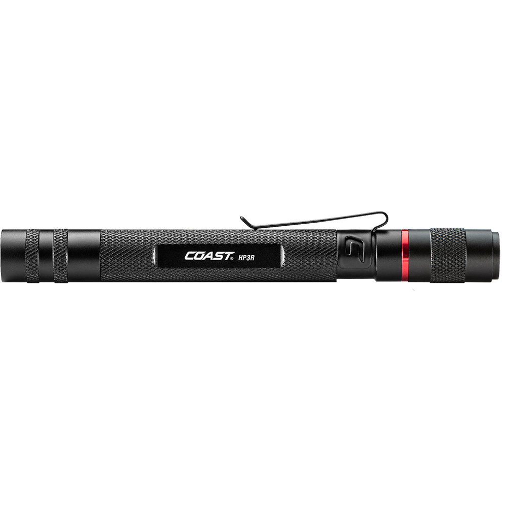 Ficklampa Coast HP3R Uppladdningsbar 500 Lumen Hybrid-presentbox