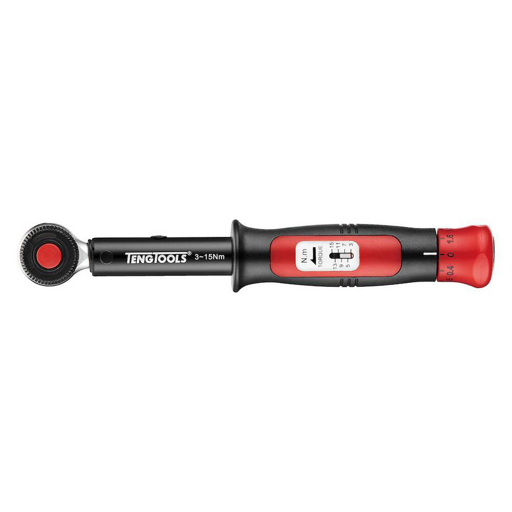 Hylsnyckelsats med 1/4 tum, 3/8 tum och 1/2 tum fyrkantsfäste Teng Tools TM106