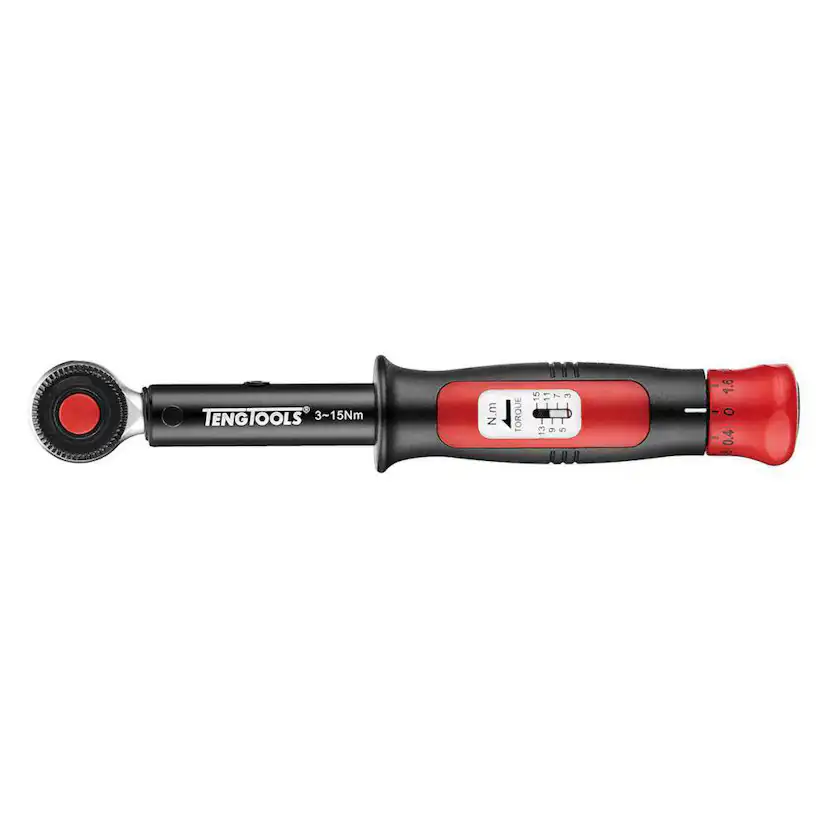 Hylsnyckelsats med 1/4 tum, 3/8 tum och 1/2 tum fyrkantsfäste Teng Tools TM106