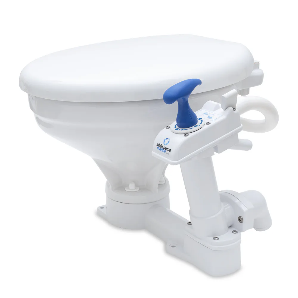 Marin Toalett Albin Group Marine Manuell Comfort