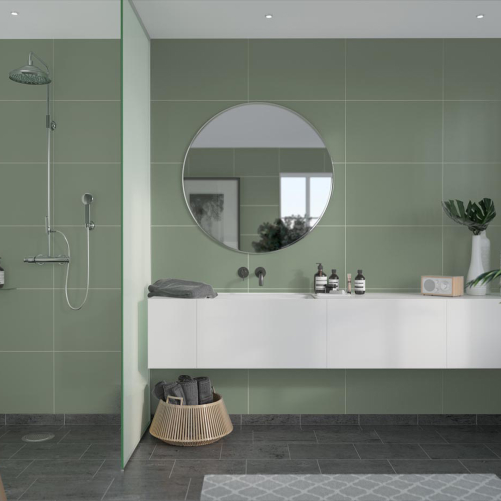 Våtrumsskiva Fibo Olivegreen 5206-M6040 EM