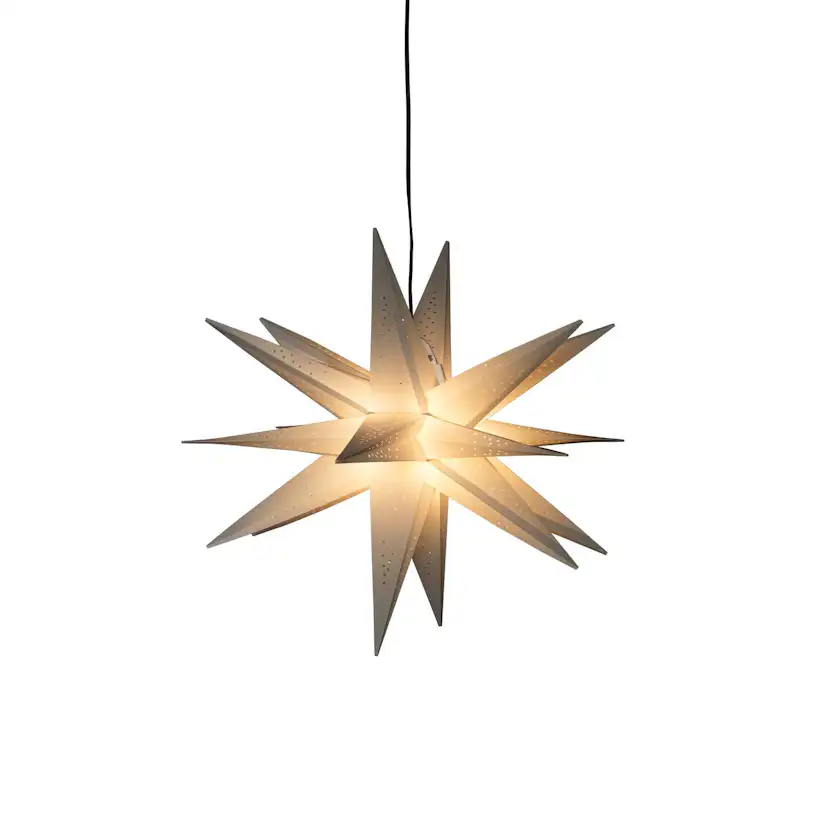 Adventsstjärna Gnosjö Konstsmide 3D Plast 60 cm LED
