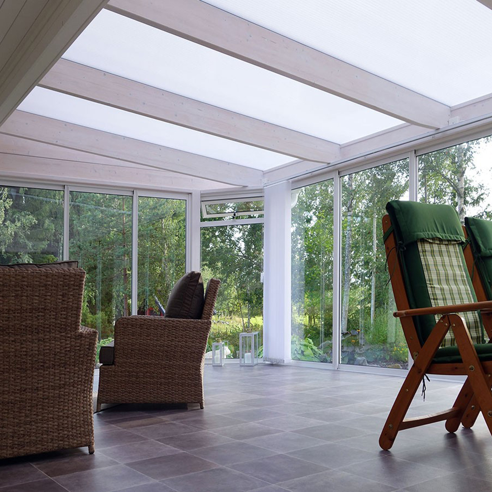 Kanalplast 10 mm Halle Isolux Opal Komplett Tak