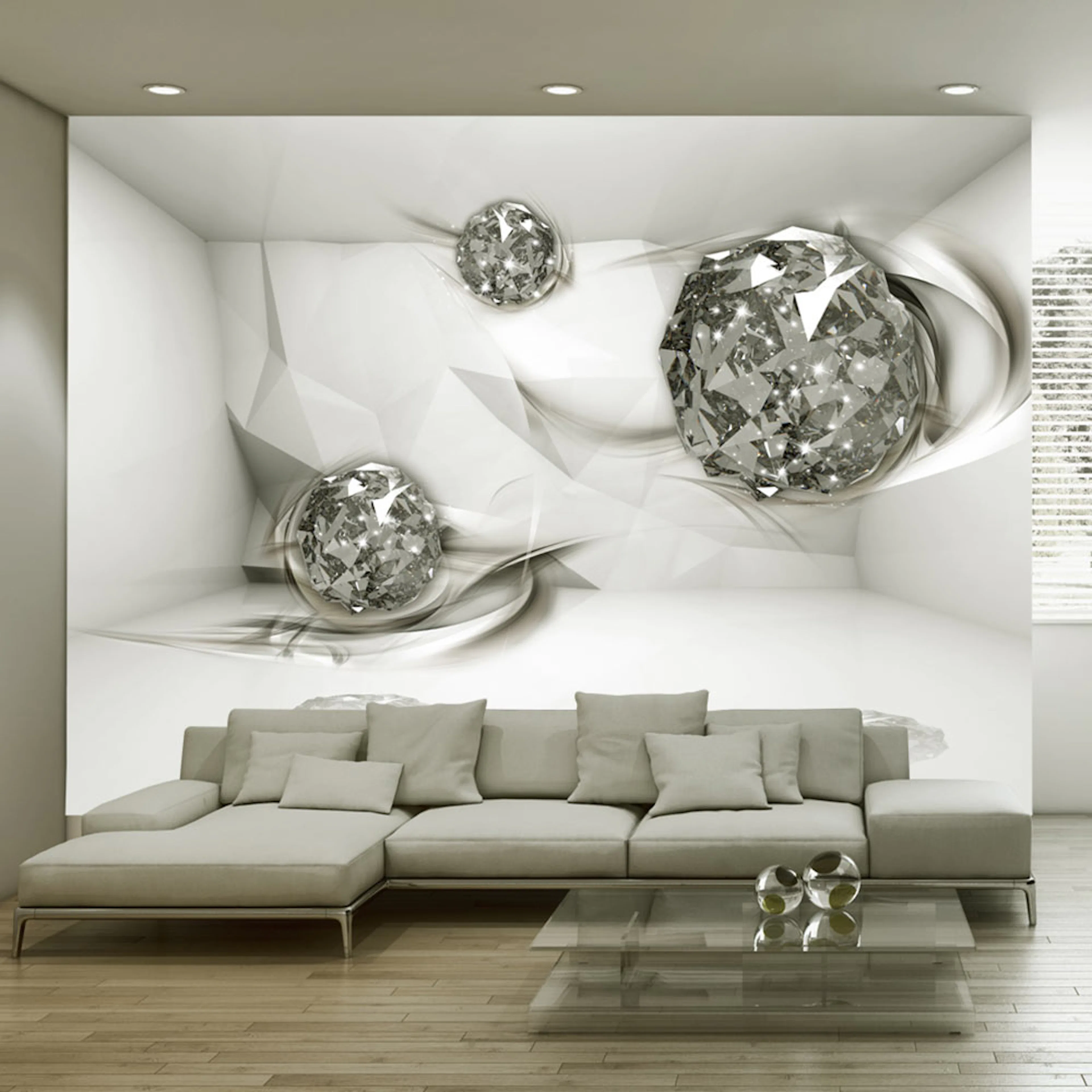 Fototapet Arkiio White Topazes