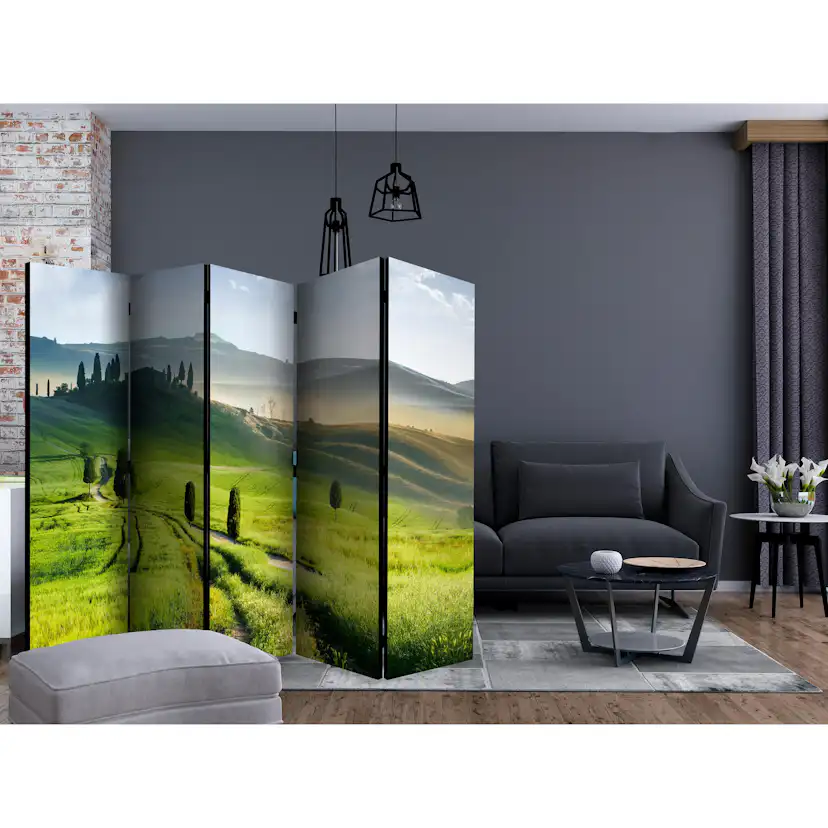 Rumsavdelare Arkiio Morning in the Countryside II 225x172 cm