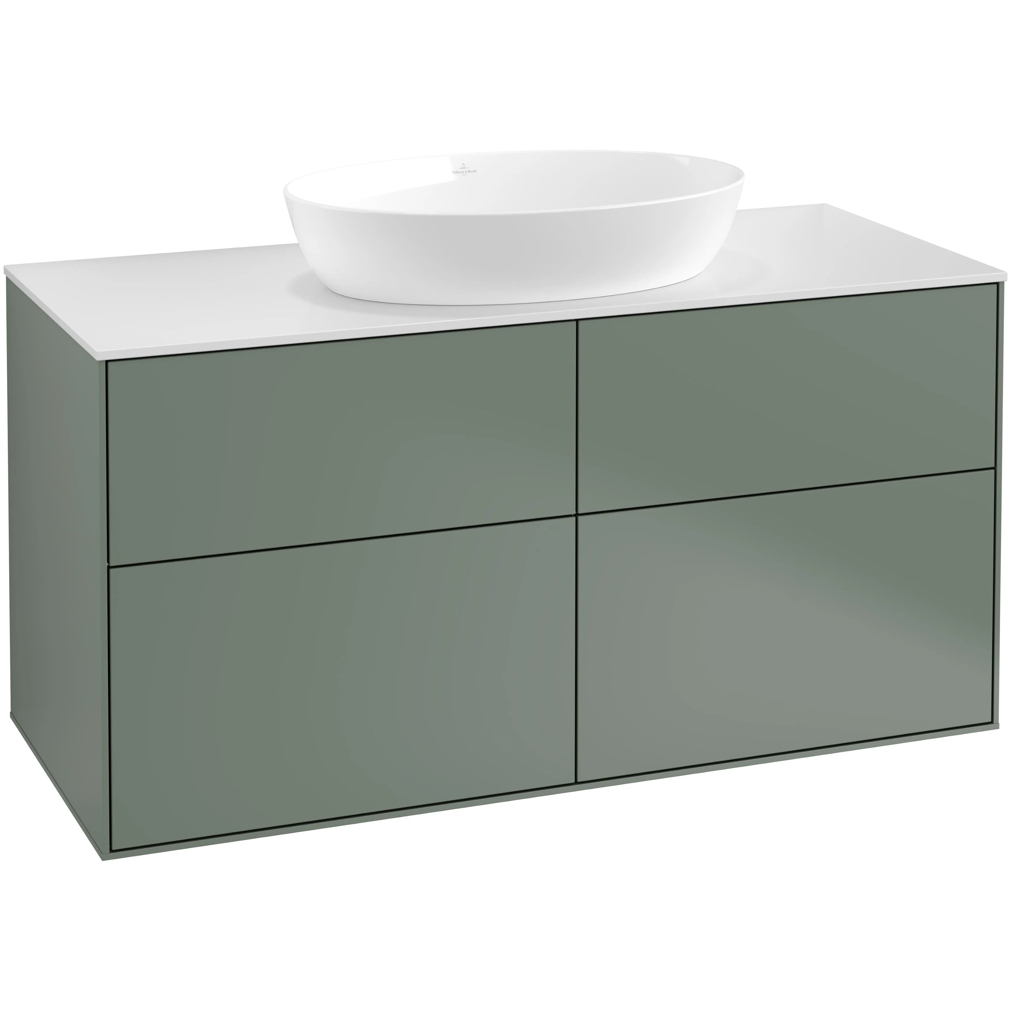 Tvättställsskåp Villeroy & Boch Finion med 4 Lådor och Bänkskiva för Fristående Tvättställ från Artis & Collaro