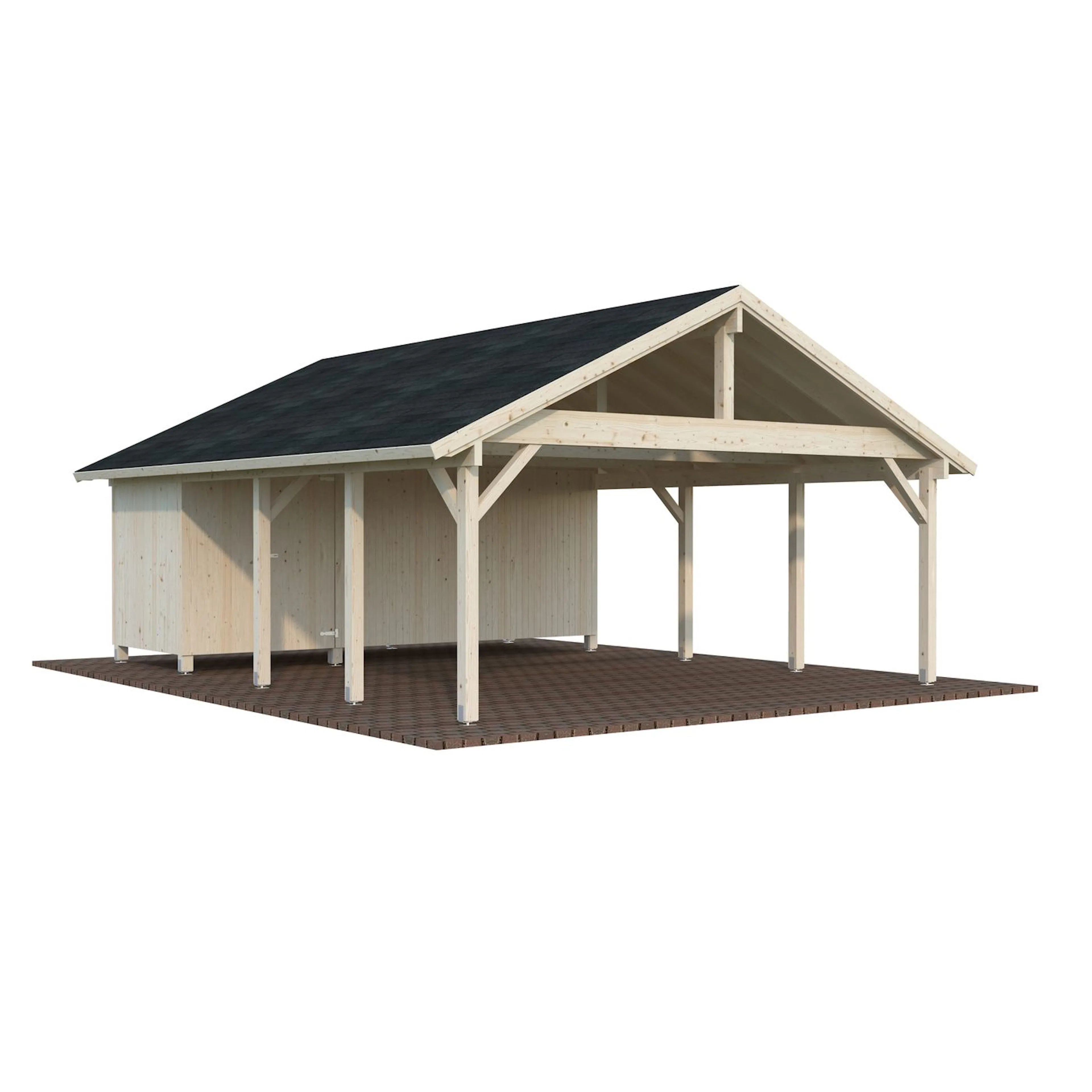 Robert 40,6 m2 with shed NO Obehandlad
