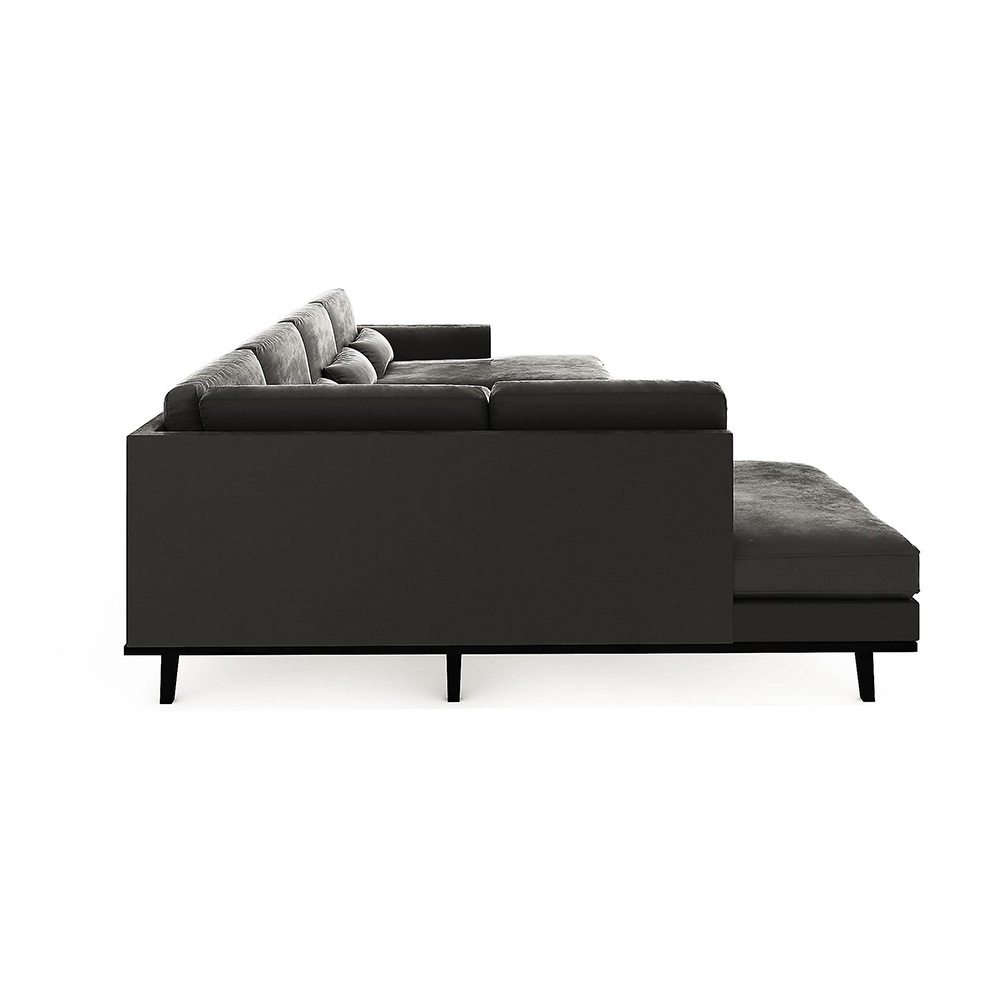 U-Soffa Scandinavian Choice Copenhagen Sammet