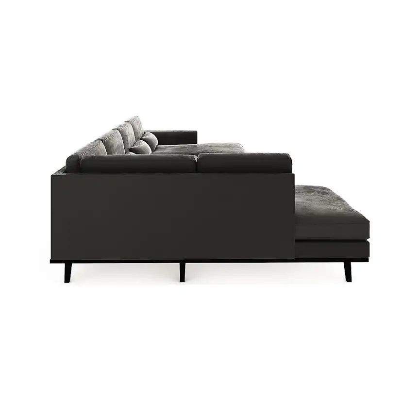 U-Soffa Scandinavian Choice Copenhagen Sammet