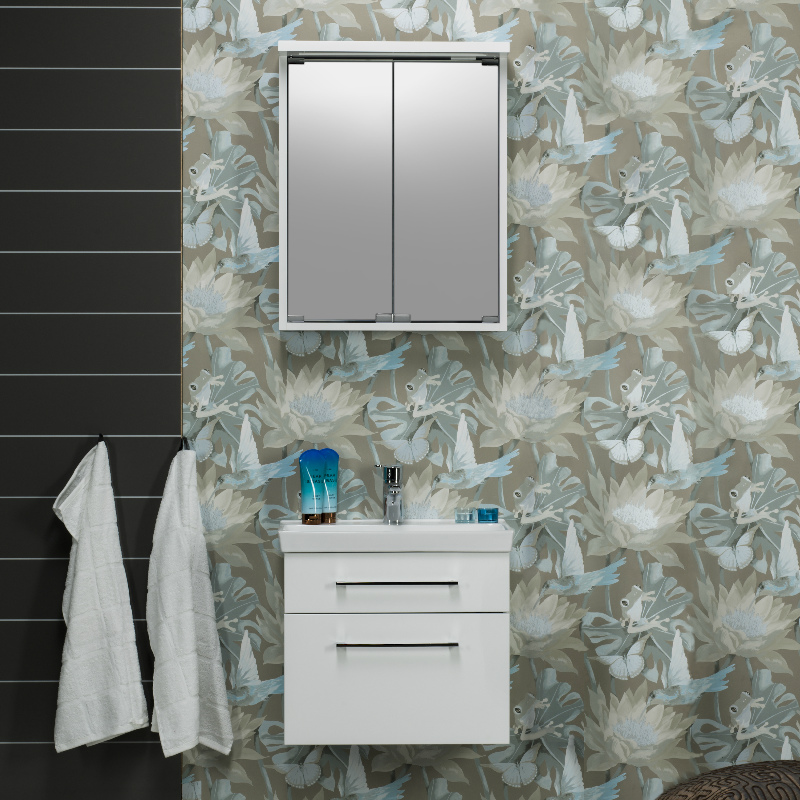 Möbelpaket Noro Fix Trend 550 Alva Matt Vit